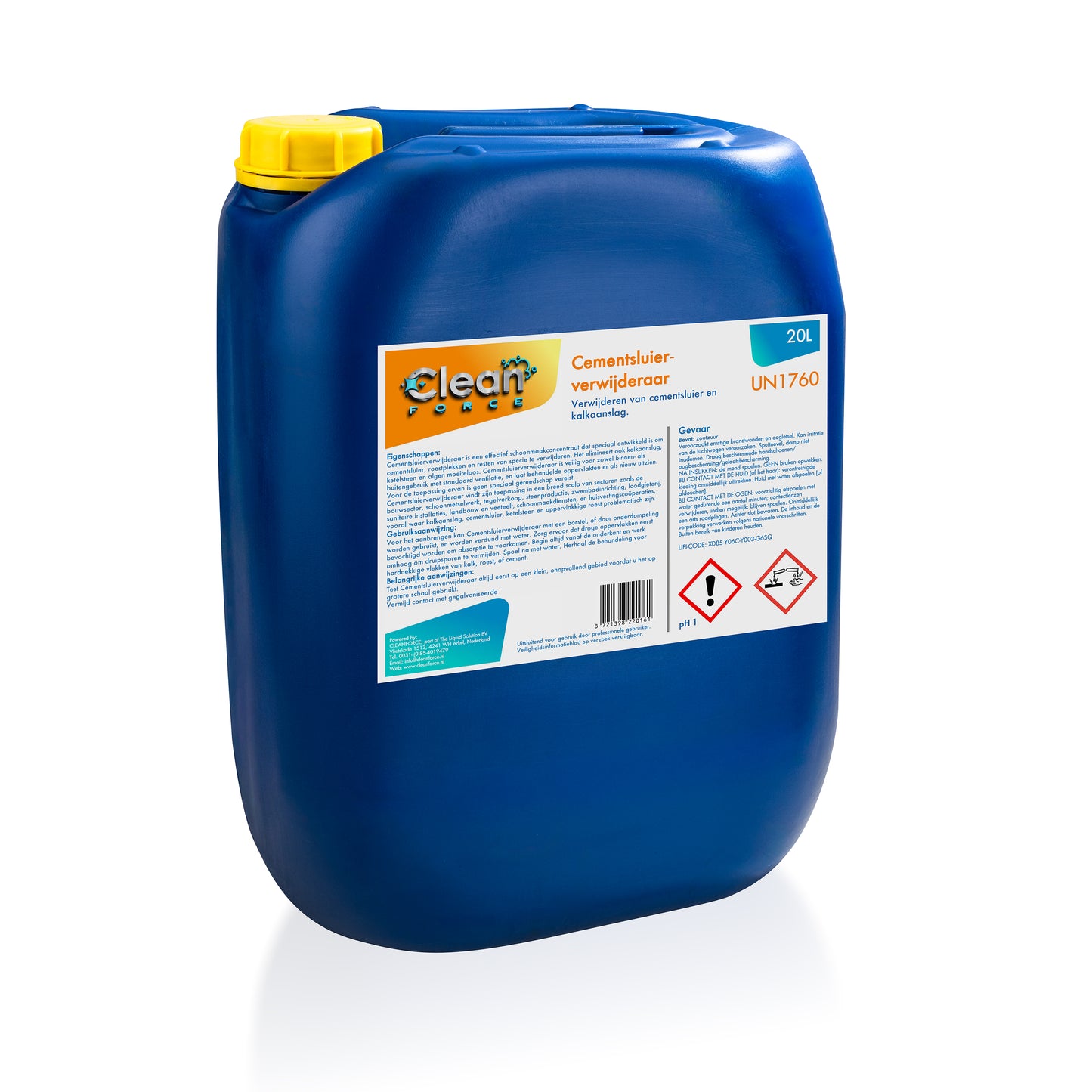 Cementsluier Verwijderaar 20 Ltrs